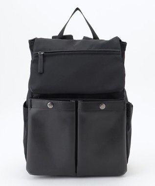 Y'SACCS 木村多江×Y'SACCS フラップポケットリュックサック ブラック