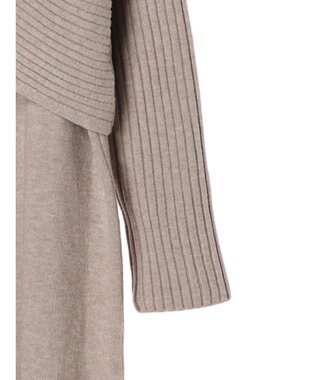 Green Parks armonia. ＳＥＴ２点ニットワンピース Beige