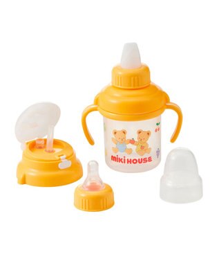 MIKI HOUSE HOT BISCUITS 【ミキハウス】 マグセット 白