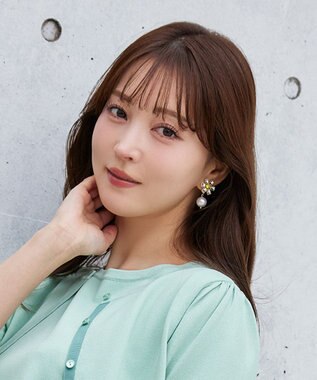 TOCCA DAISY BIJOUX＆PEARL EARRINGS イヤリング イエロー系