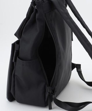 Y'SACCS 木村多江×Y'SACCS フラップポケットリュックサック ブラック