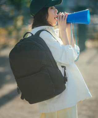 ACE BAGS & LUGGAGE W&.Day/Night ポッケスアプト ラウンドリュック B4サイズ 15.6インチPC収納 20222 ダブルアンドデイナイト ブラック