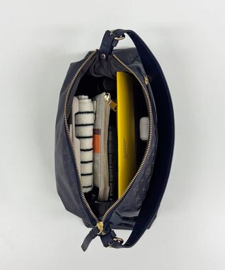 russet ナイロンジャガード2WAYショルダーバッグ(SF-274) Purple/BR