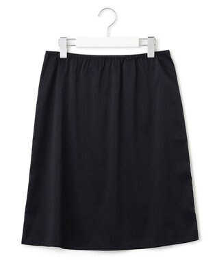 23区 S 【洗える】バックサテンアムンゼン ドットプリント ワンピース ネイビードット