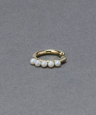 Phoebe 【金属アレルギー対応】パールフローイヤーカフ　ゴールド/ニッケルフリー ゴールド