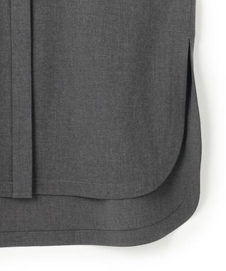 uncrave TRツイル BIGシャツ チャコール