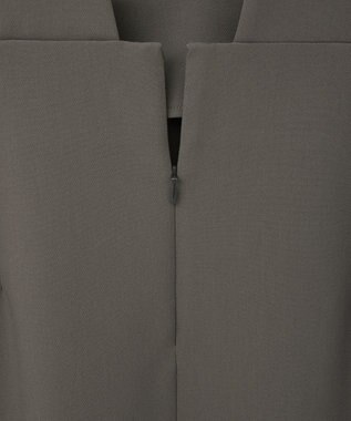 AMERICAN HOLIC イージーケアＶネックワンピース Mocha