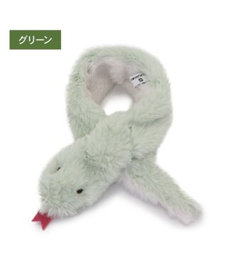 PET PARADISE ペットパラダイス 干支 巳 マフラー 《グリーン》 小型犬 ４Ｓ～３Ｓ・ＤＳＳ グリーン