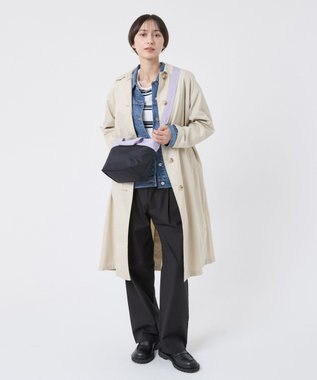 LeSportsac SMALL BUCKET TOTE/ディープシー/ソフトラベンダー ディープシー/ソフトラベンダー