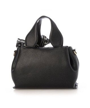 UNBILLION カシュカシュ cachecache / スカーフ付きラウンドミニショルダー ブラック