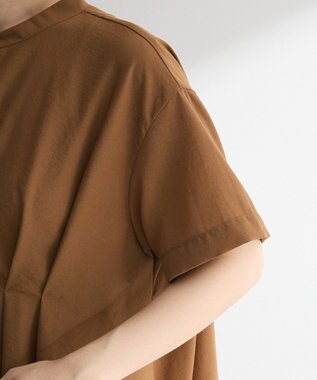 Green Parks 【WEB限定】ウエストタックシャツチュニックⅢ Camel