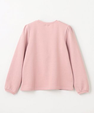 ANY KIDS 【らくっトレーナー】裏毛 ネックレス トレーナー ピンク