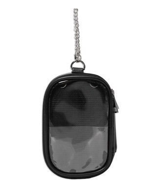 WEGO 【痛バ＆推し活グッズ】ダブルフェイスマルチぬいポーチ ブラック