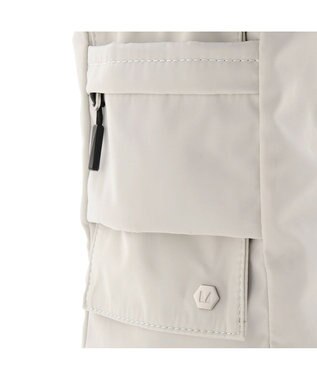 MioFIRANO SLIT C001 ショルダーバッグ はっ水 A4サイズ対応 LIGHT GRAY