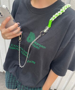 WEGO 配色ロープチェーンストラップ 柄5