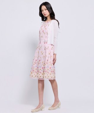 TOCCA EYELET AJISAI カーディガン アイボリー系