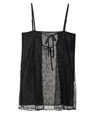 Green Parks ２ｗａｙ　巻きスカート（レース） Black