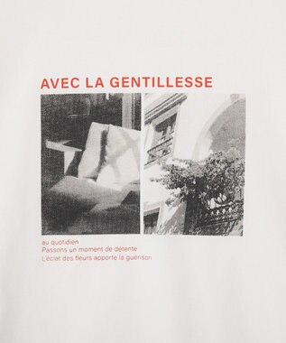 Green Parks アソート柄フォトＴシャツ Red