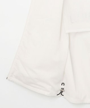 PW CIRCULUS 【MEN】【洗える/ストレッチ】ジップアップ フーデッド ブルゾン ホワイト系