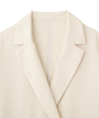 Green Parks オーバーサイズＷ釦ライトジャケット Ecru