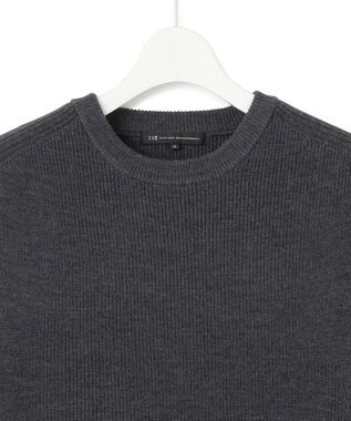 23区 【洗える】ベーシックカタアゼ ニットベスト グレー系