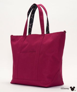 Y'SACCS 【Disney Collection】シルエットプリント2WAYトートバッグ ワイン