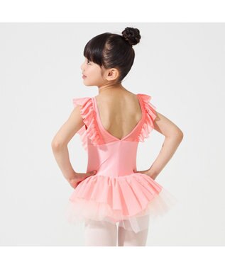 Chacott スカート付レオタード チェリーピンク
