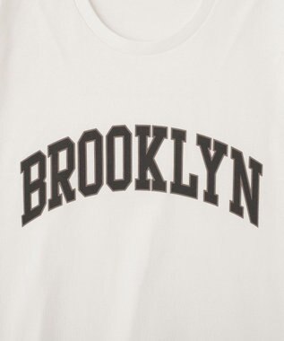 AMERICAN HOLIC BROOKLYN ロゴTシャツ Off White