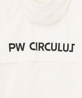 PW CIRCULUS 【MEN】【洗える/ストレッチ】ジップアップ フーデッド ブルゾン ホワイト系