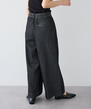 CRAFT STANDARD BOUTIQUE 3タックデニムパンツ Black