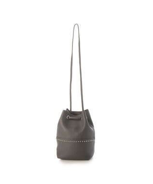 UNBILLION カシュカシュ cachecache / スタッズ付きドロストトート GY