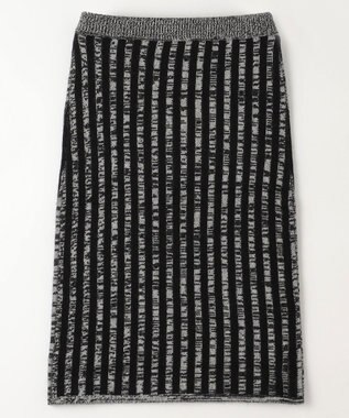 JOSEPH ストライプアニメーション　スカート Ivory Combo