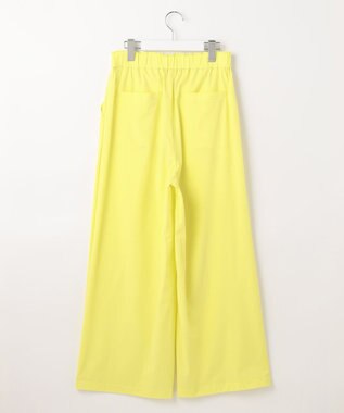 UNFILO 【撥水/UVケア/接触冷感】シャカ楽ストレッチ ワイド柄パンツ ブラック系1