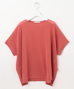 23区 【洗える】ライトシアーニット プルオーバー オールドローズ系