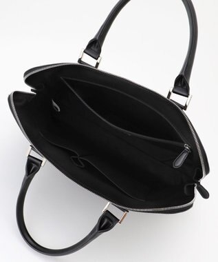 J.PRESS MEN 【定番】サフィアーノブリーフバッグ ブラック系