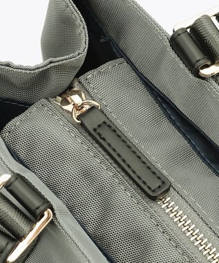 LA BAGAGERIE 縦長スクエアトート グレー