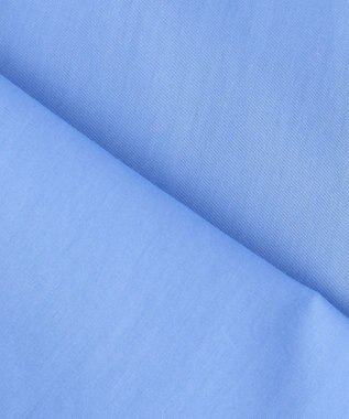 組曲 コットンローン ボリュームスリーブブラウス ブルー系