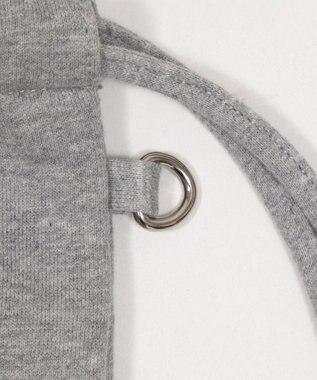 WEGO ハトメデザインナップサック グレー