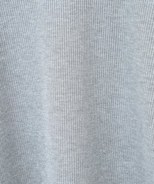 Green Parks ラメリブタートルプルオーバー Gray