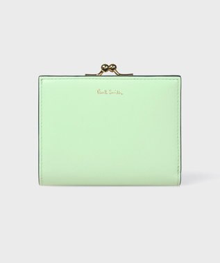 Paul Smith サプルレザー 2つ折り財布 ミントグリーン