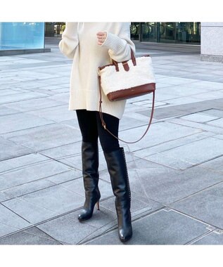 LA BAGAGERIE 【インスタグラマー chiyoさん×LA BAGAGERIE】コンビボアトート キャメル