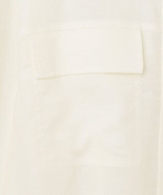 GRACE CONTINENTAL トリアセリネンオーバーシャツ ホワイト