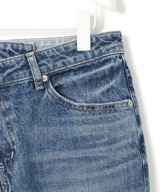ICB 【CLASSY.1月号掲載・洗える】ウォーターリサイクルデニム カーブパンツ ブルーデニム系