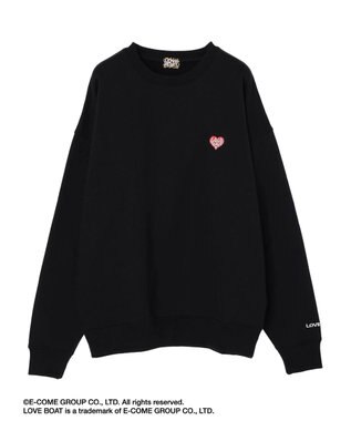 Green Parks ■別注　ＬＯＶＥ　ＢＯＡＴ　スウェットプルオーバー Black