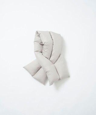 KWD 【日本製】DOWN SCARF グリーンダウン ダウンスカーフ グレージュ