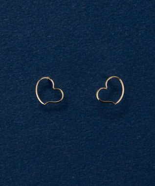 Phoebe 【K10】オープンハートピアス ゴールド