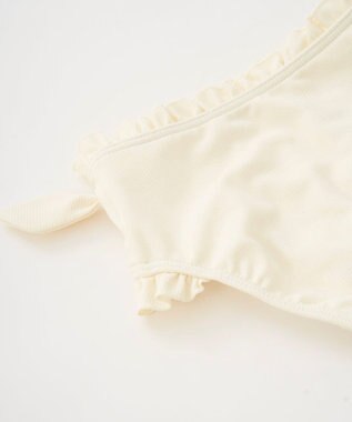 OP／FILA 【marie claire ENFANTS】ニットリブセパレート水着 ホワイト