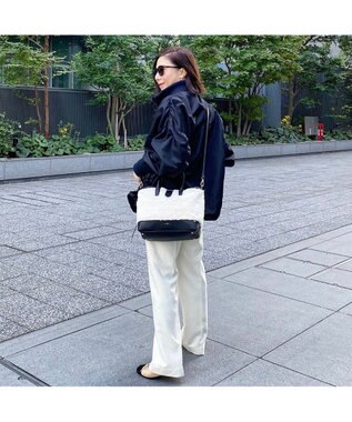 LA BAGAGERIE 【インスタグラマー chiyoさん×LA BAGAGERIE】コンビボアトート ブラック