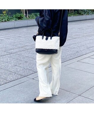 LA BAGAGERIE 【インスタグラマー chiyoさん×LA BAGAGERIE】コンビボアトート ブラック