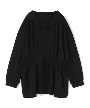 San-ai Resort（三愛水着楽園） 【SALE】シャツ風パーカーM・L【Big Apple's（ビッグアップルズ）】 クロ